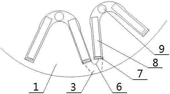 Longitudinal blowing Coulomb force compression lightning arc extinguishing ball and double-ball type arcing horn