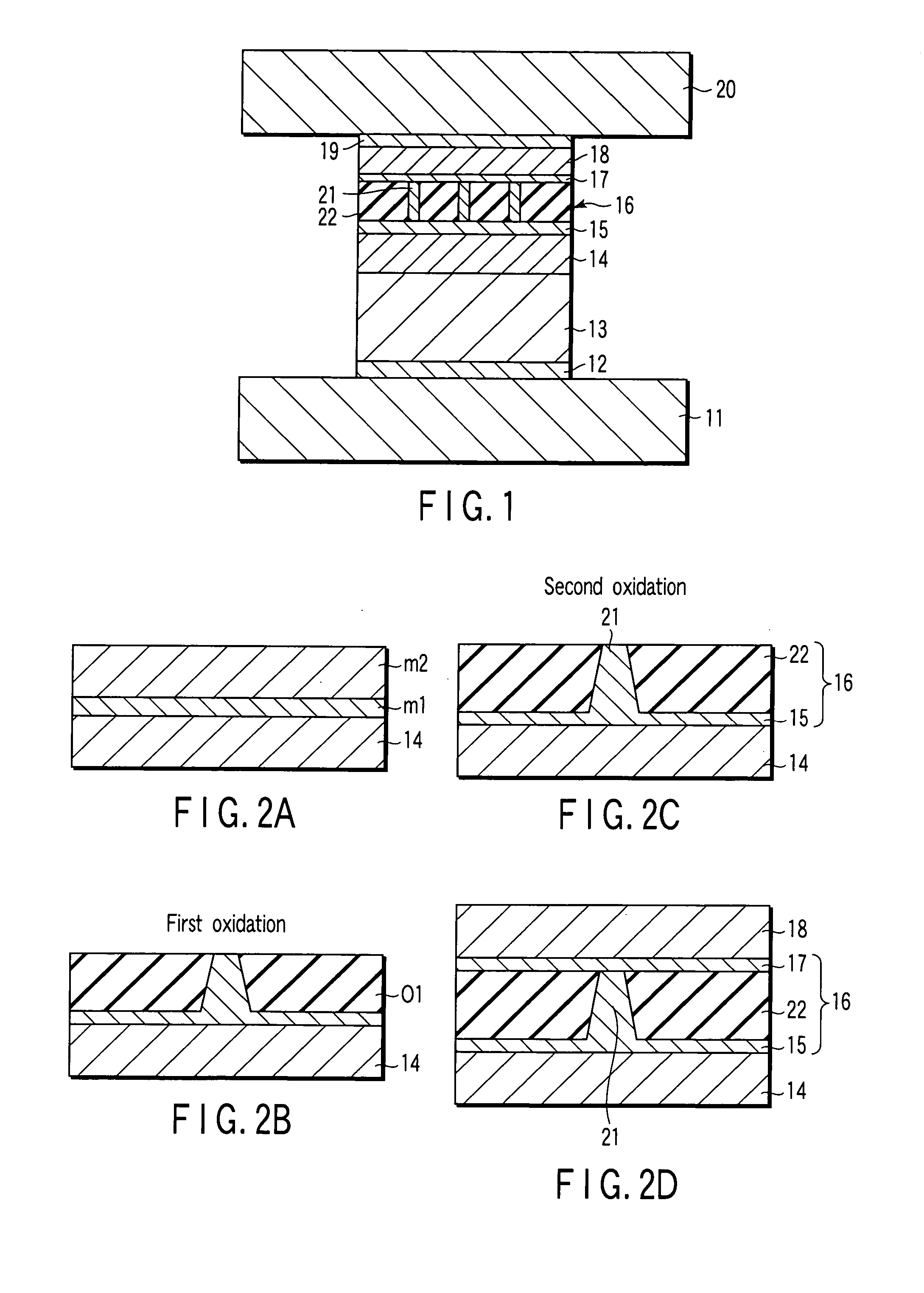 Method for manufacturing magnetoresistive element