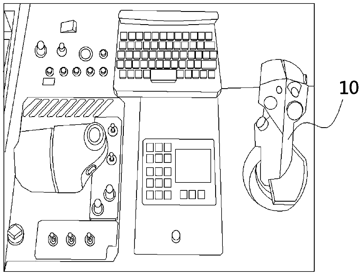 Wire signal enhanced vehicle-mounted unmanned aerial vehicle control platform