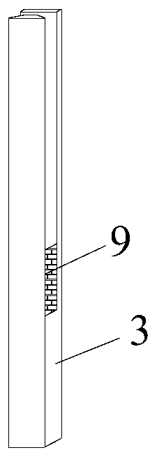 Wall-mounted support for computer display