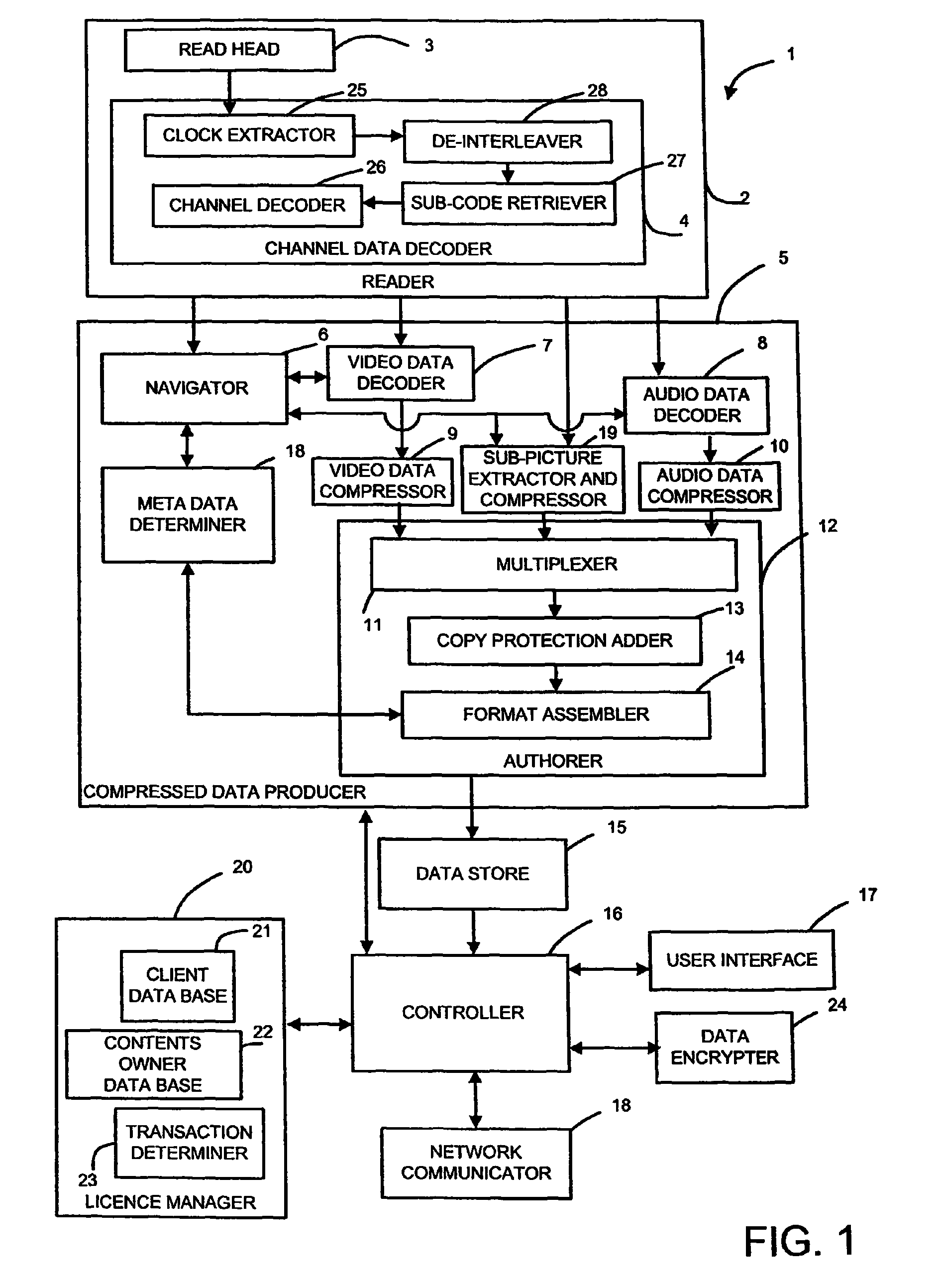 Apparatus for and a method of downloading media content