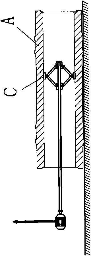 Cold-mould vertical spraying and cleaning system