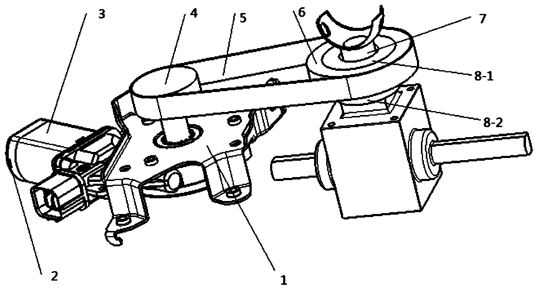 Steering device of intelligent vehicle and control method thereof