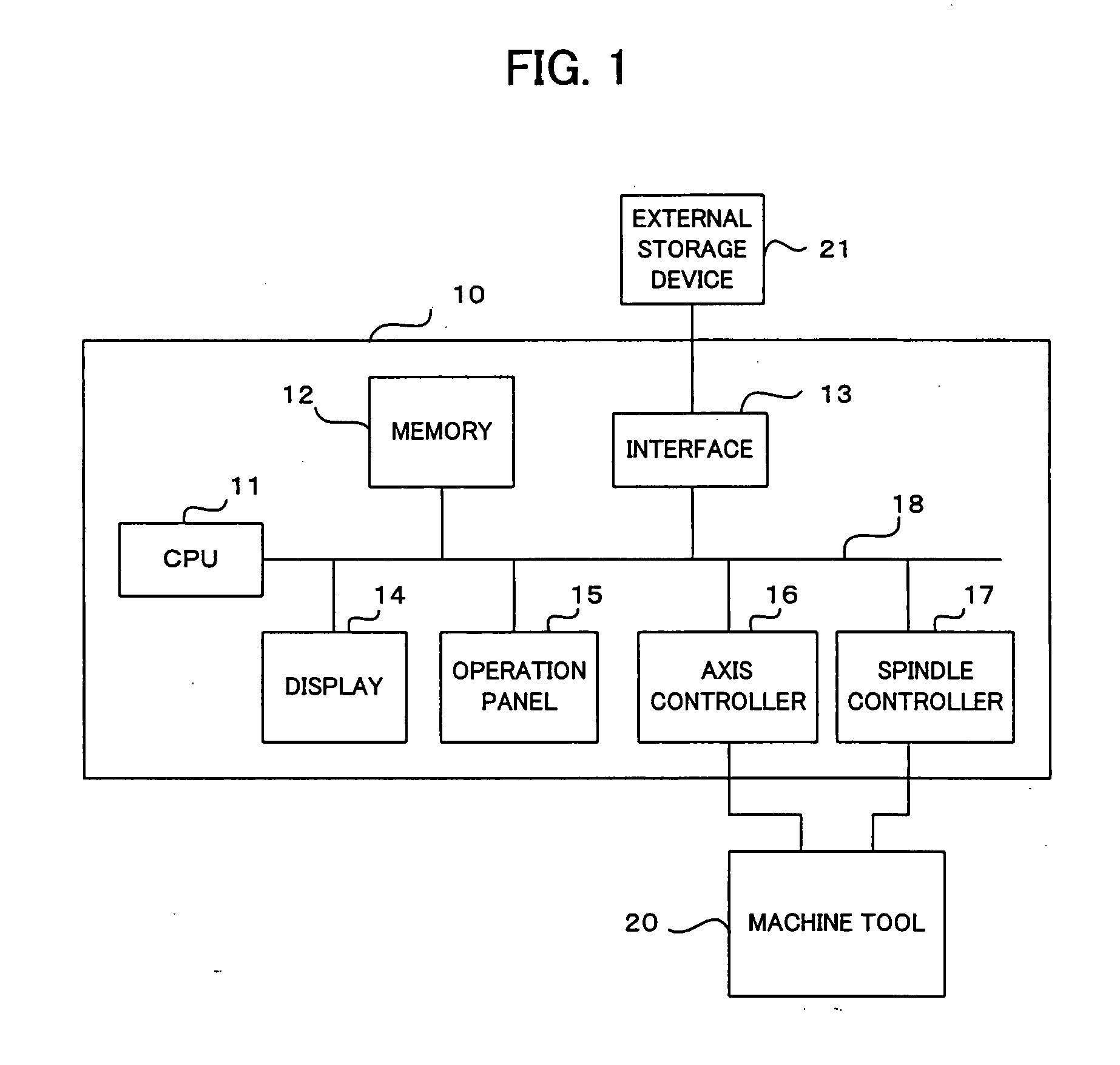 Numerical controller with machining resume function