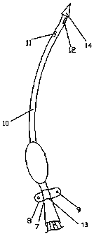 Thoracic and abdominal effusion drainage device