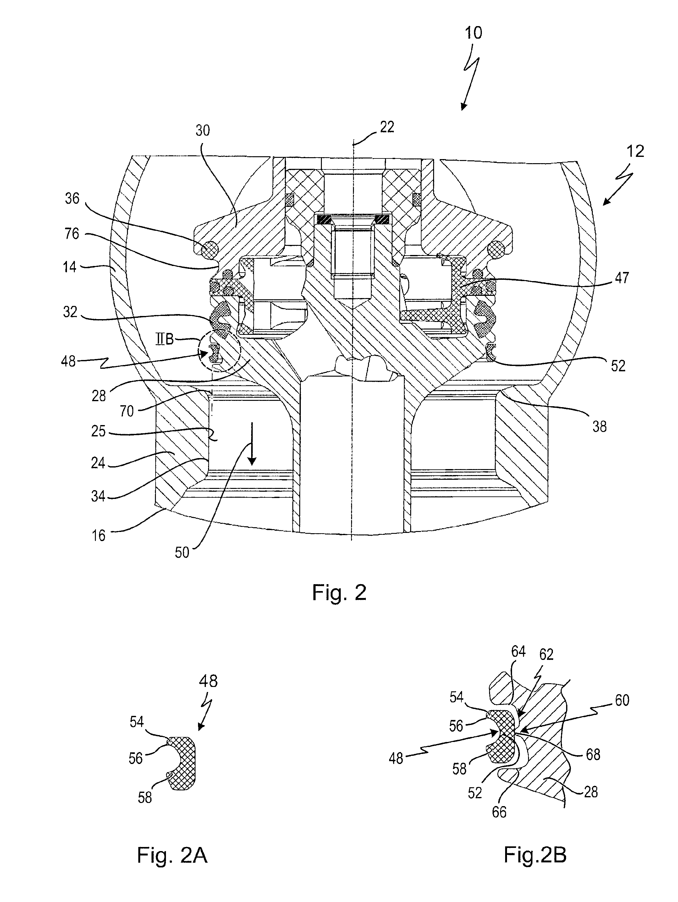 Valve For Product-Guiding Processing Plant