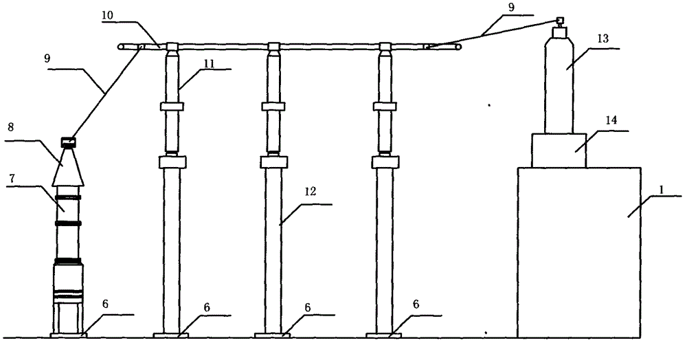 Modification method of soft connection structure between transformer and gis power distribution device