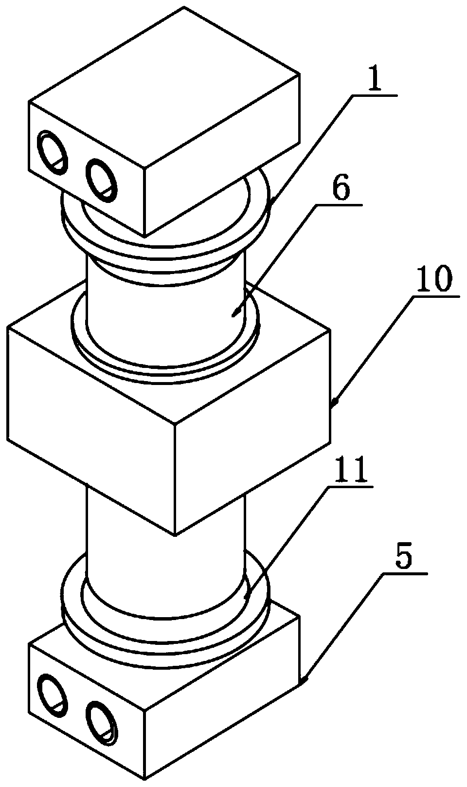 High-flow hydraulic lifting power generator