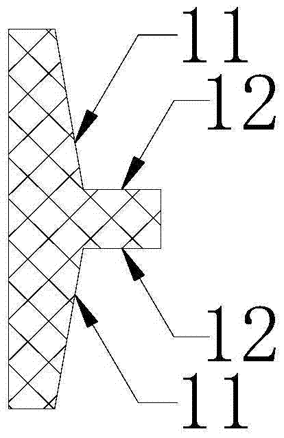 Sealing ring for composite steel pipe connection