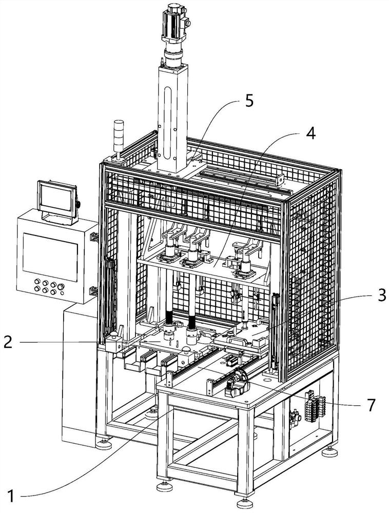 Speed reducer oil seal press-fitting monitoring device