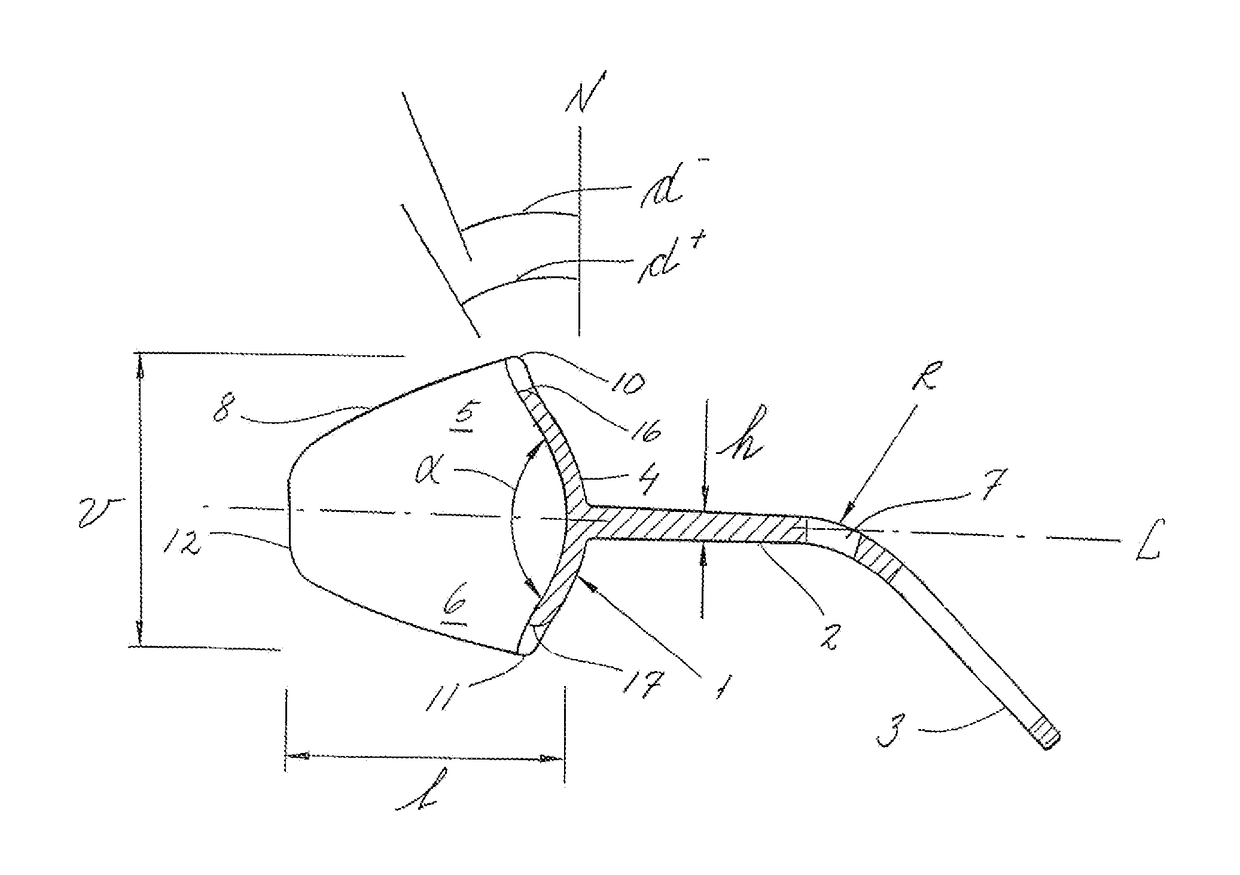 Device for training of face, lip and throat muscles