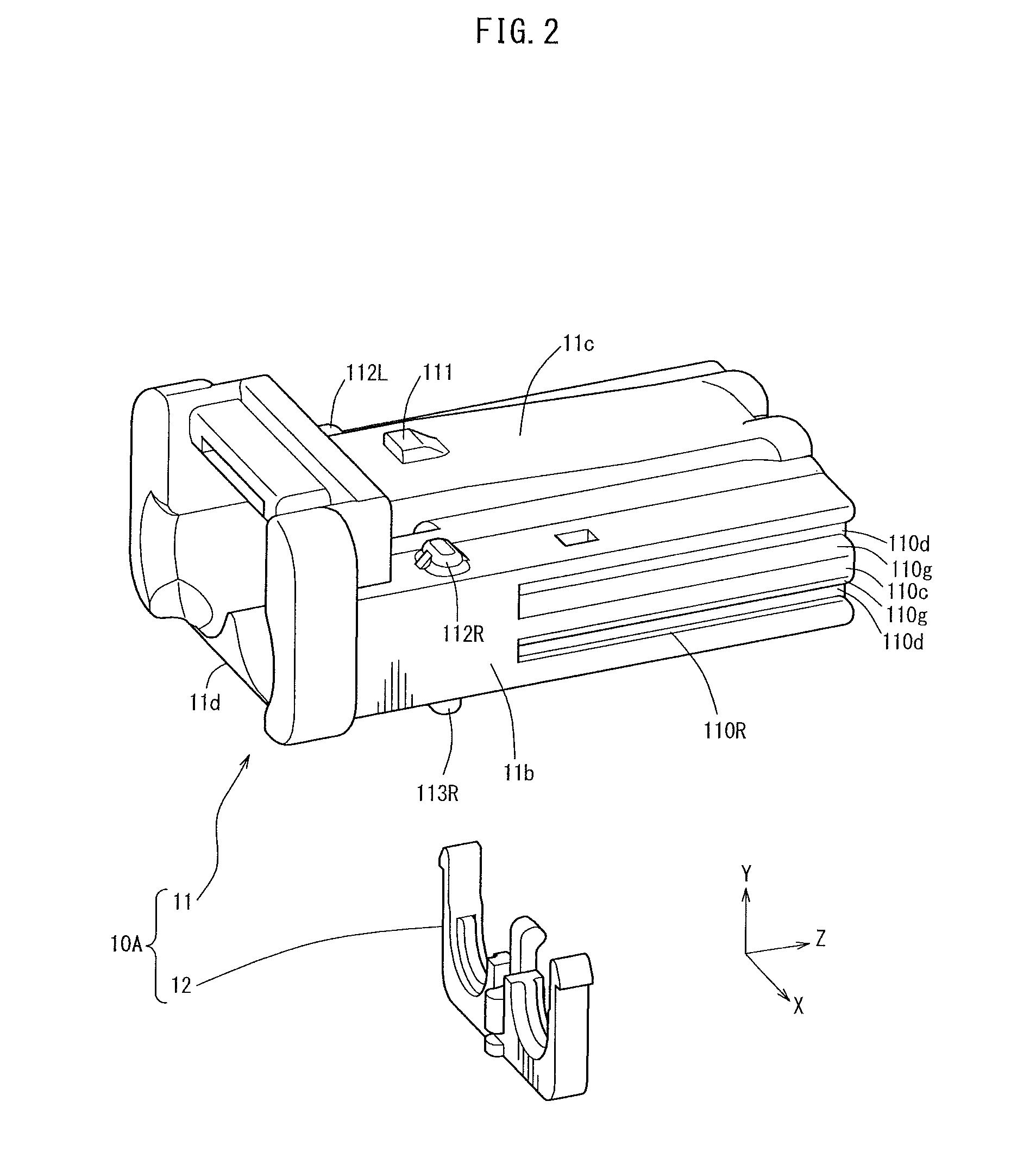 Optical connector, male connector housing for optical connector, and female connector housing for optical connector