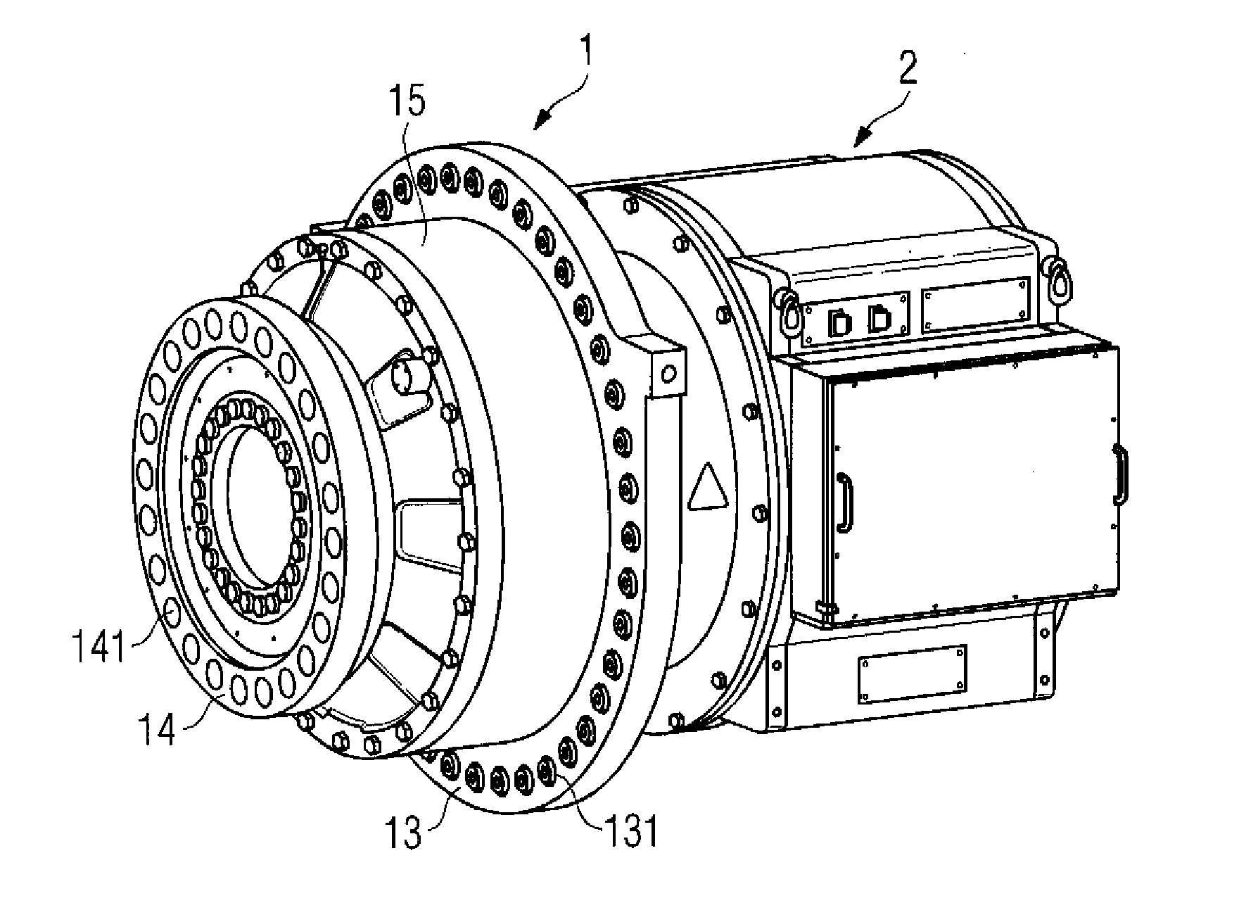 Drive system for a wind turbine