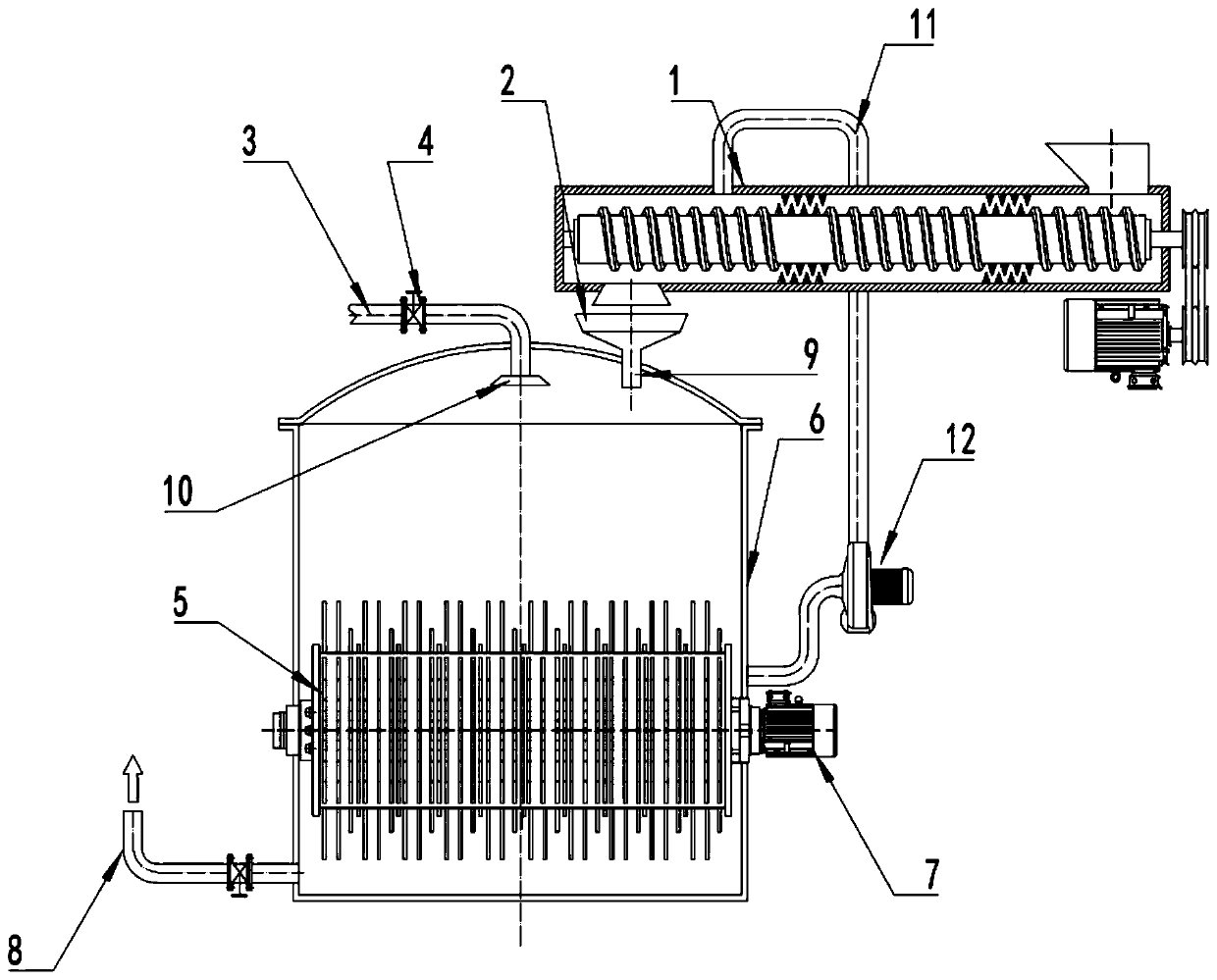 Corrugated board recycling device for packaging box