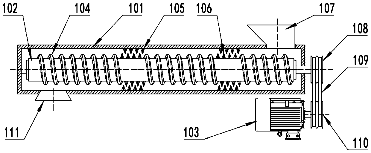 Corrugated board recycling device for packaging box