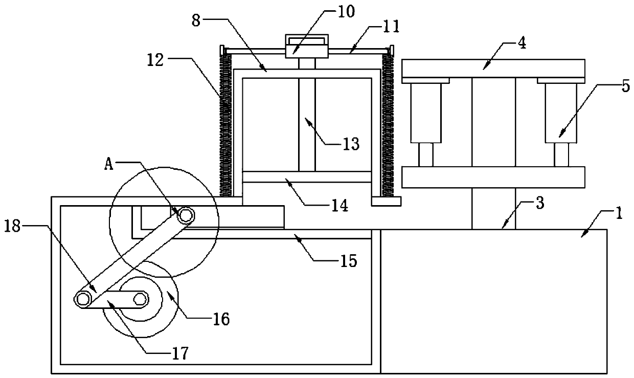 Bamboo hot press processing equipment