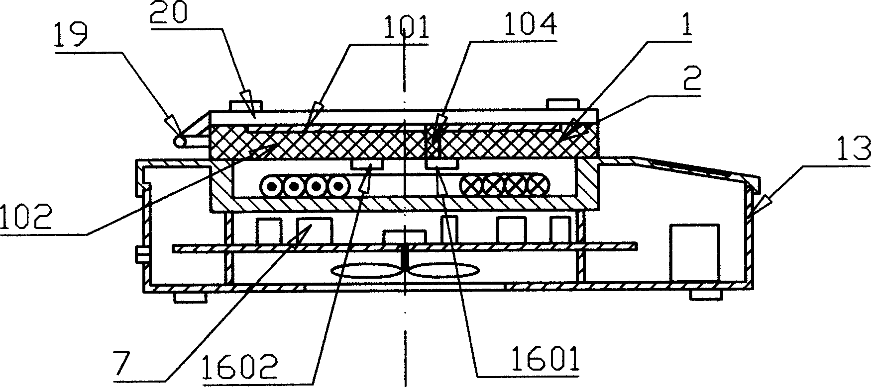 Electromagnetic heater and electromagnetic oven with the same electromagnetic heater