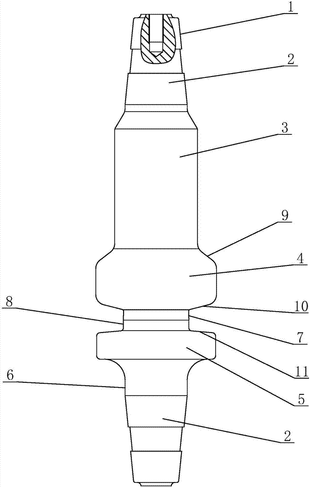 Mold for machining large-scale mechanical hub gasket