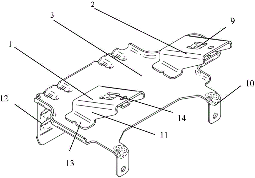 Bracket for automobile controller