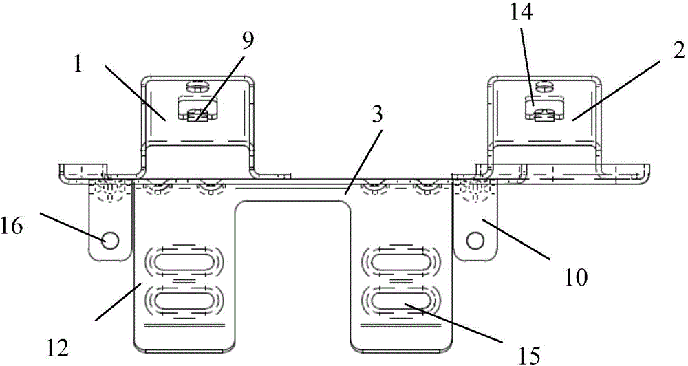 Bracket for automobile controller