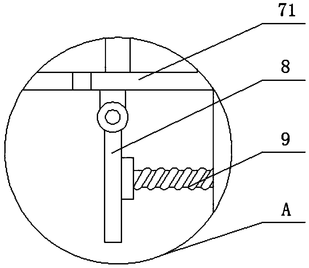 Waste recycling device and method for plastic product production