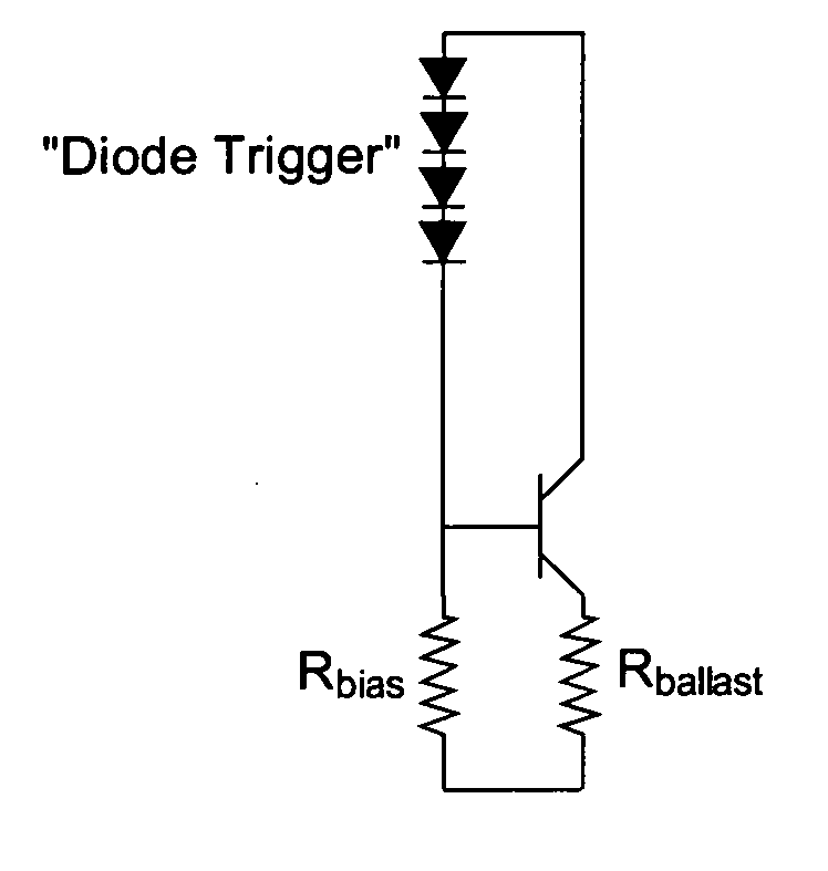 Electrostatic discharge input and power clamp circuit for high cutoff frequency technology radio frequency (RF) applications