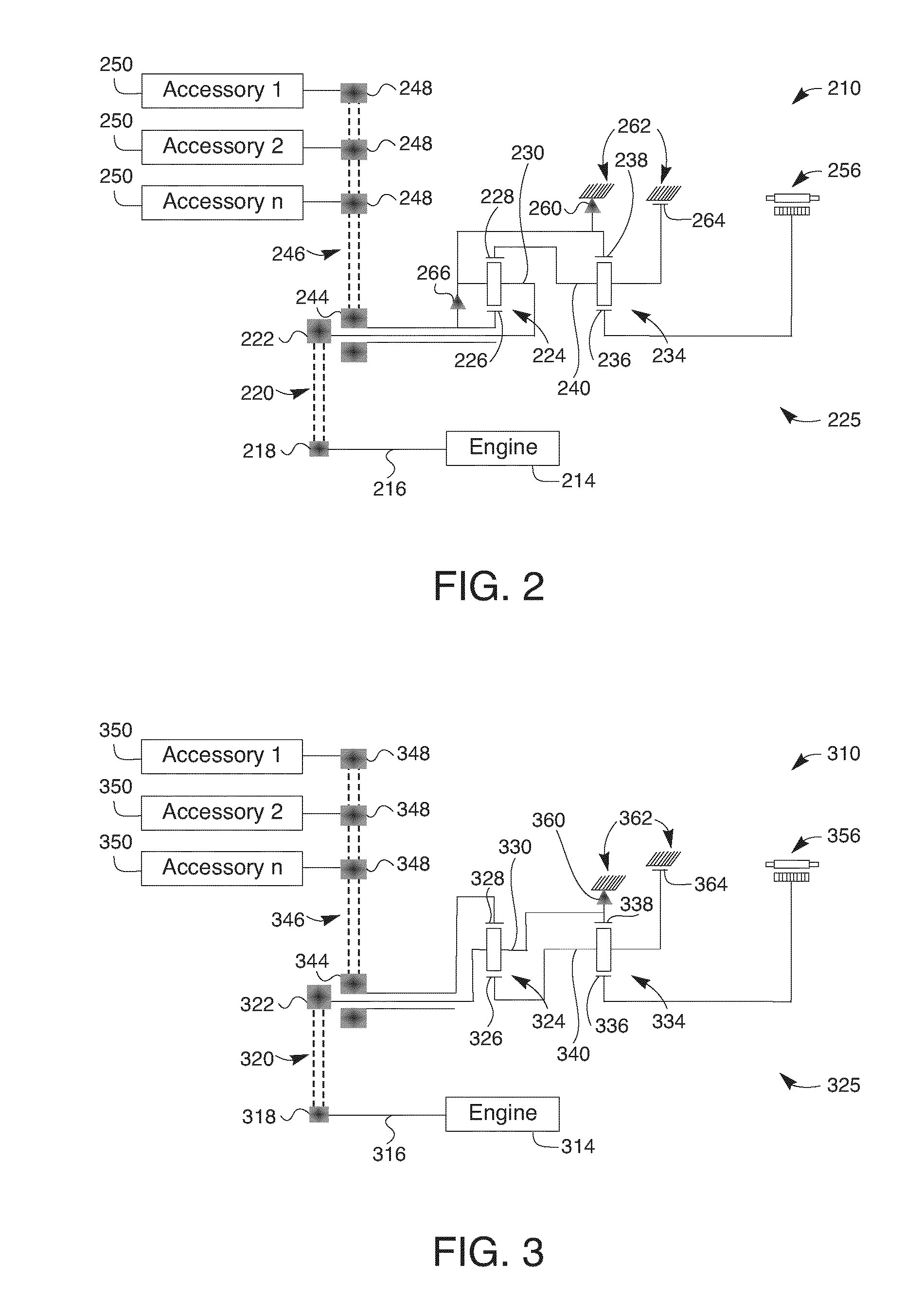 Variable-speed motor-generator accessory drive system