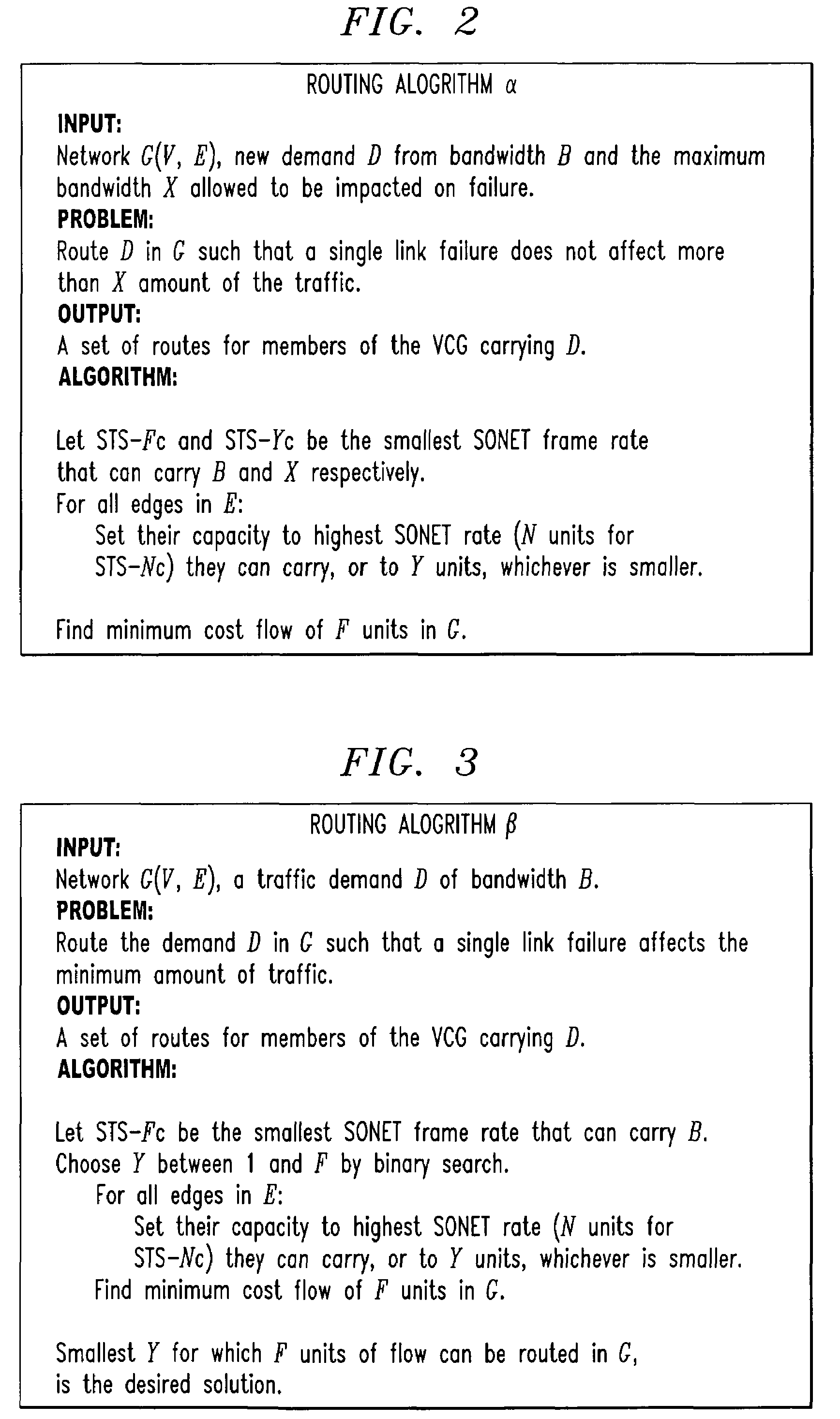 Route determination method and apparatus for virtually-concatenated data traffic