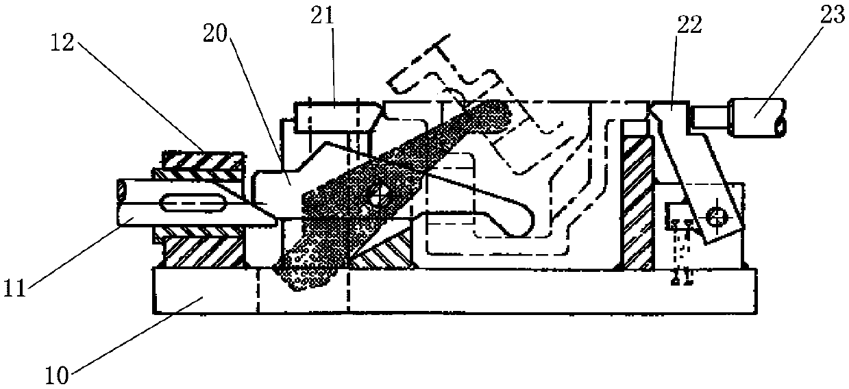 Fixing device for rear axle shaft sealing cap