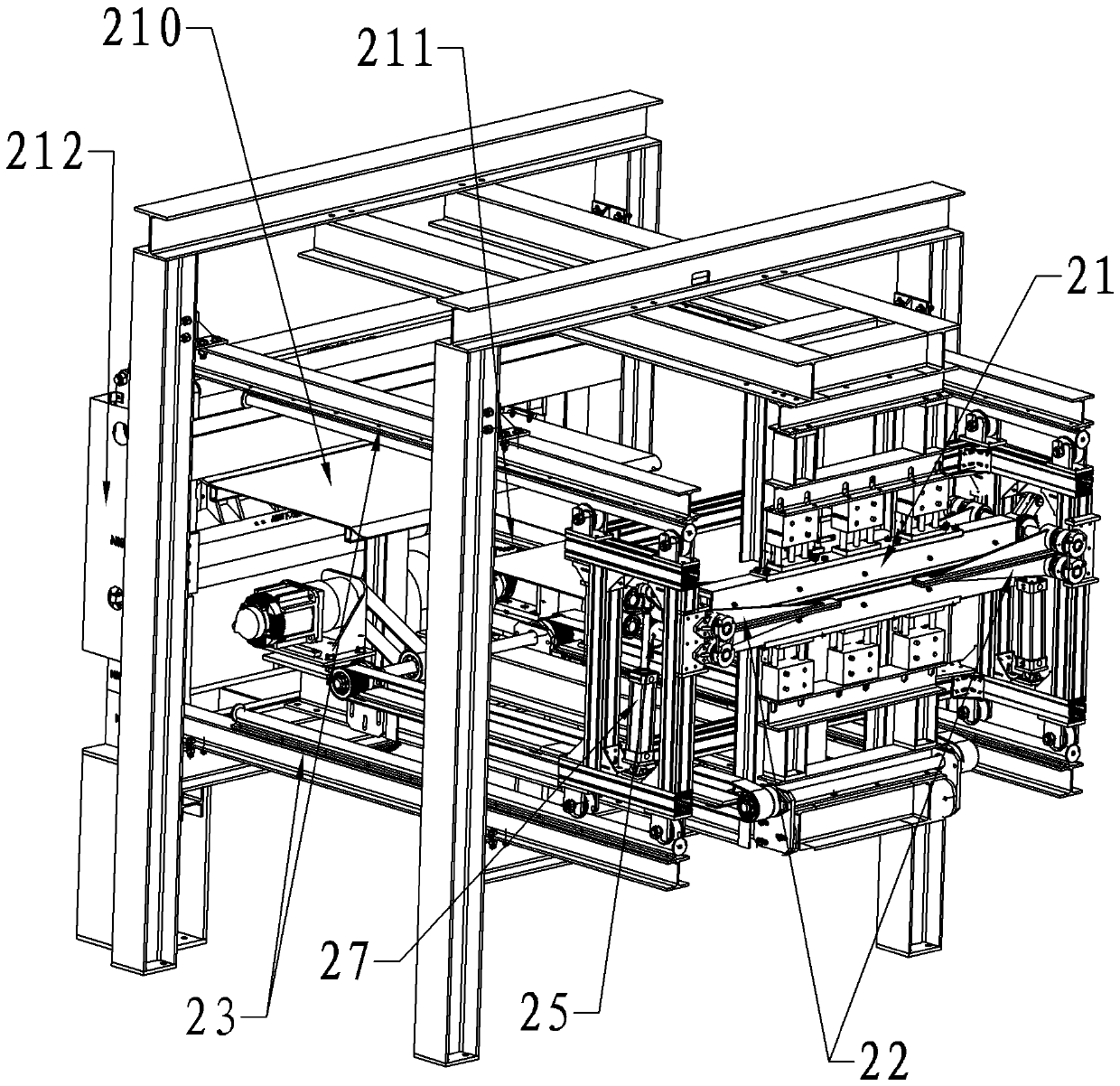 Fully automatic unlimited extension machine