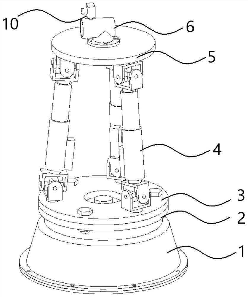 Capture net launching device based on visual positioning and tracking