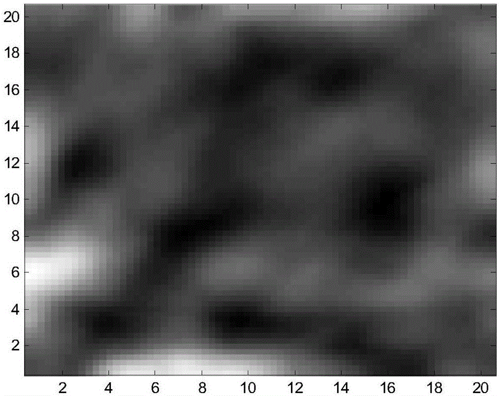 Radio frequency tomography positioning method capable of relieving influence of background electromagnetic waves