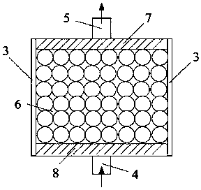 Microbead immersed liquid laser and thermal management method thereof