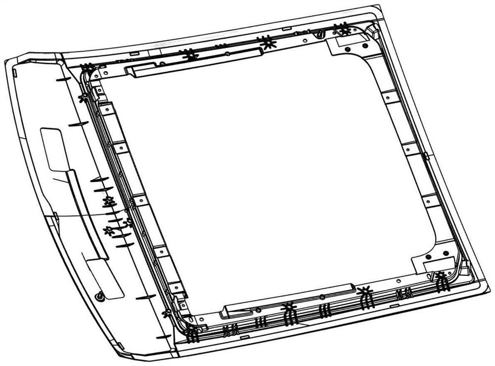 Nut insert hot melting workstation arrangement structure and hot melting process method