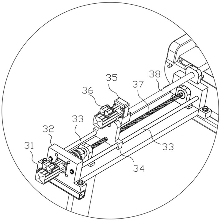 Trousers packing equipment