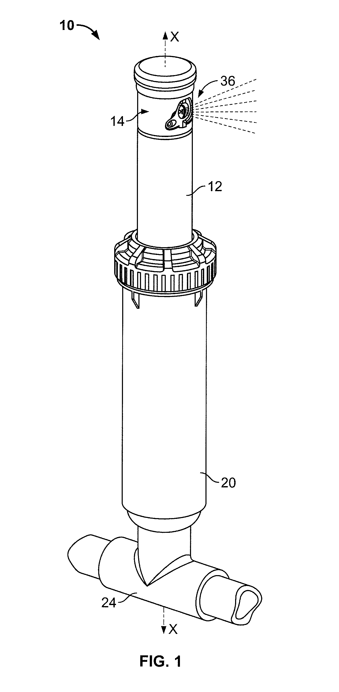 Variable velocity sprinkler transmission