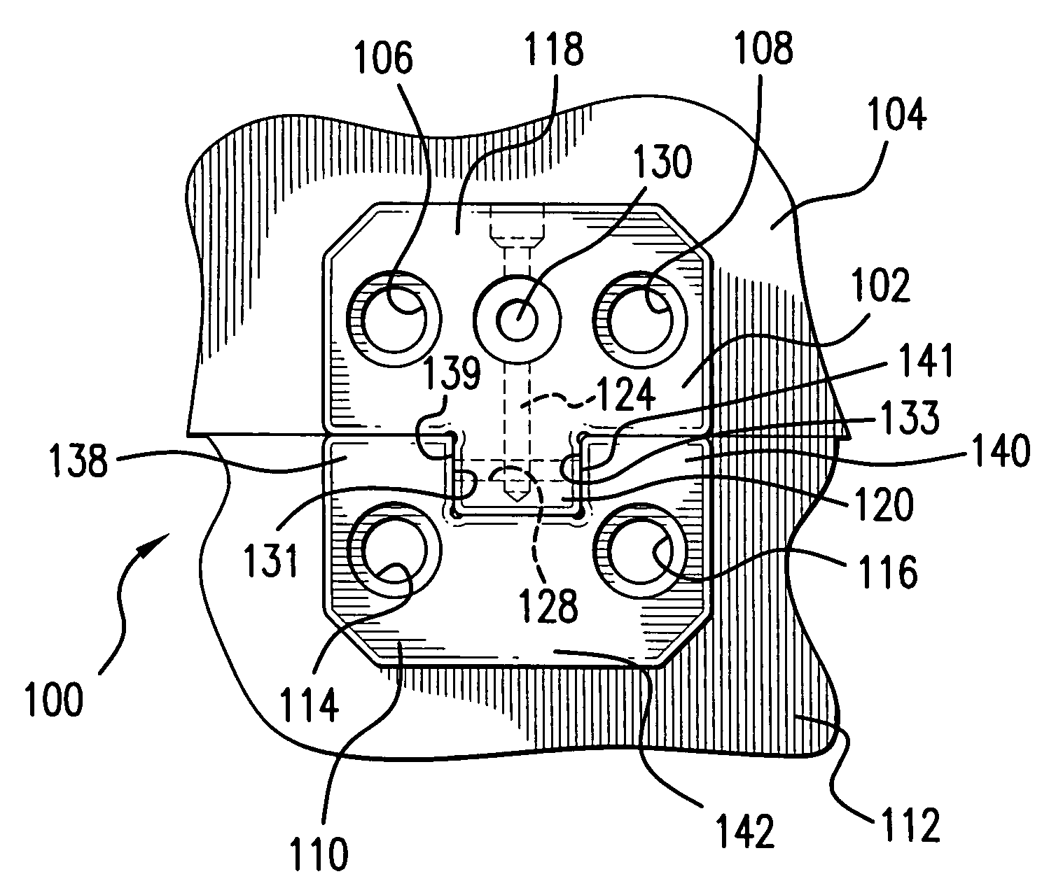 Mold lock with lubricating grooves