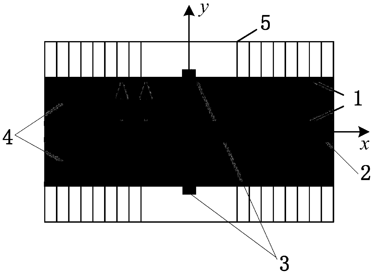 Square lithium ion battery internal thermophysical parameter identification method