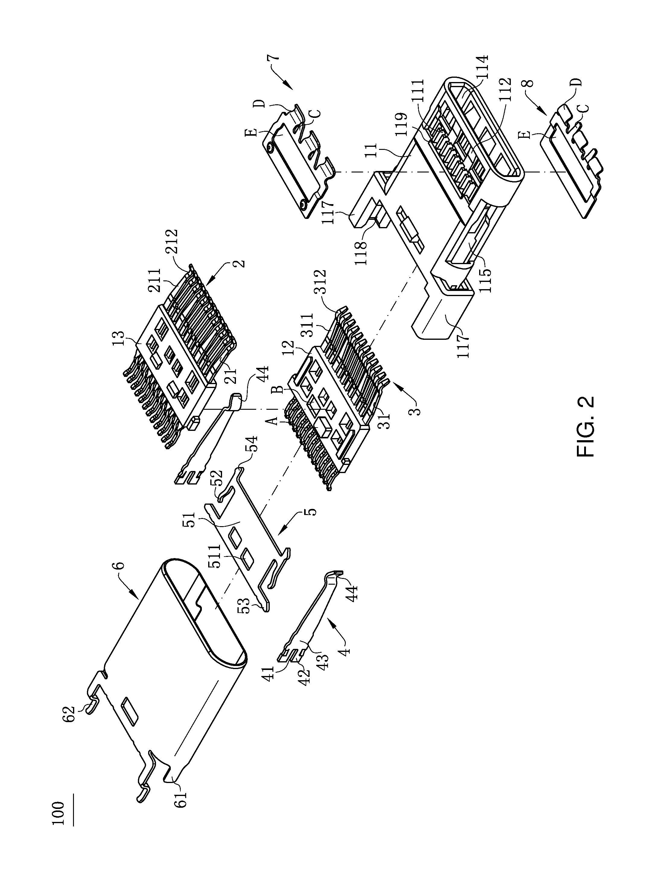 Mating connector