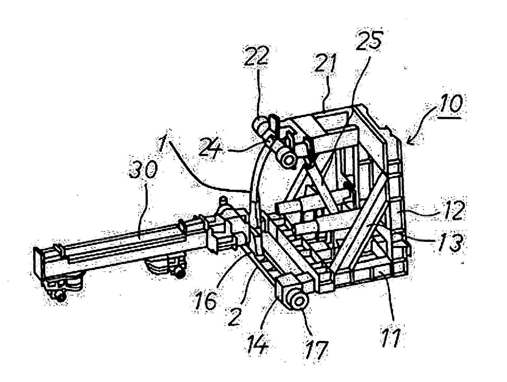 Method for evaluating collision performance of vehicle member, and member collision test device used for same