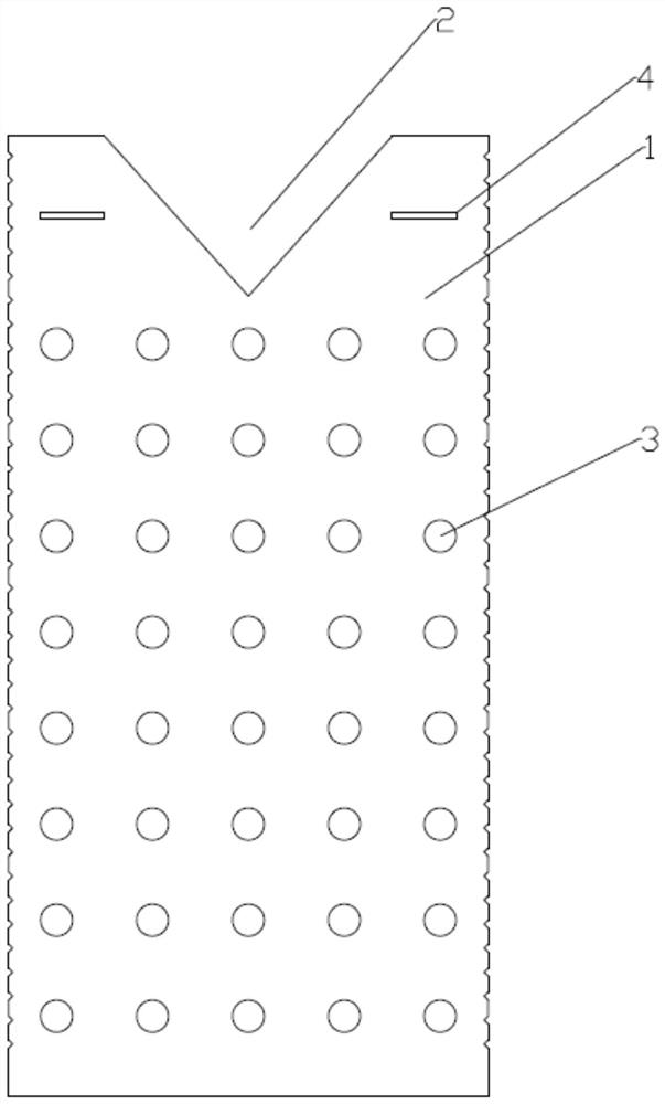 Planting plate and planting method for large-scale planting of phalaenopsis in greenhouse