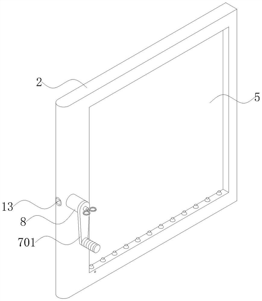 Heat preservation and insulation aluminum alloy door and window