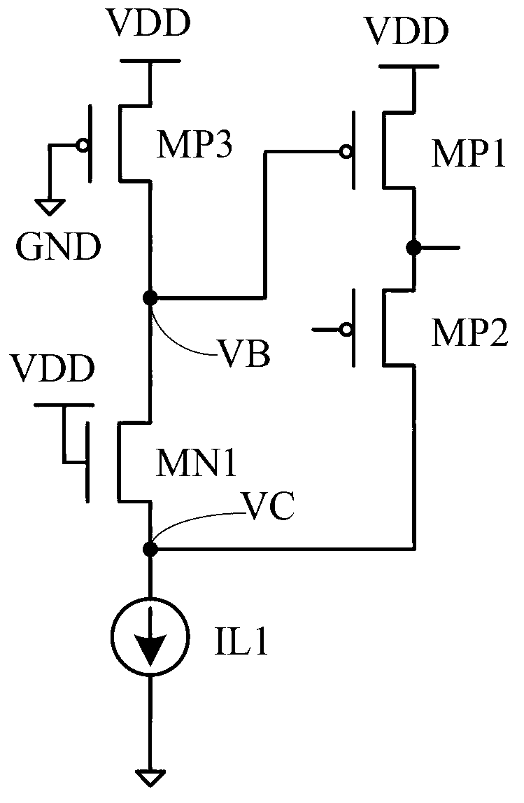 Low drop-out linear voltage stabilizer and regulation circuit thereof