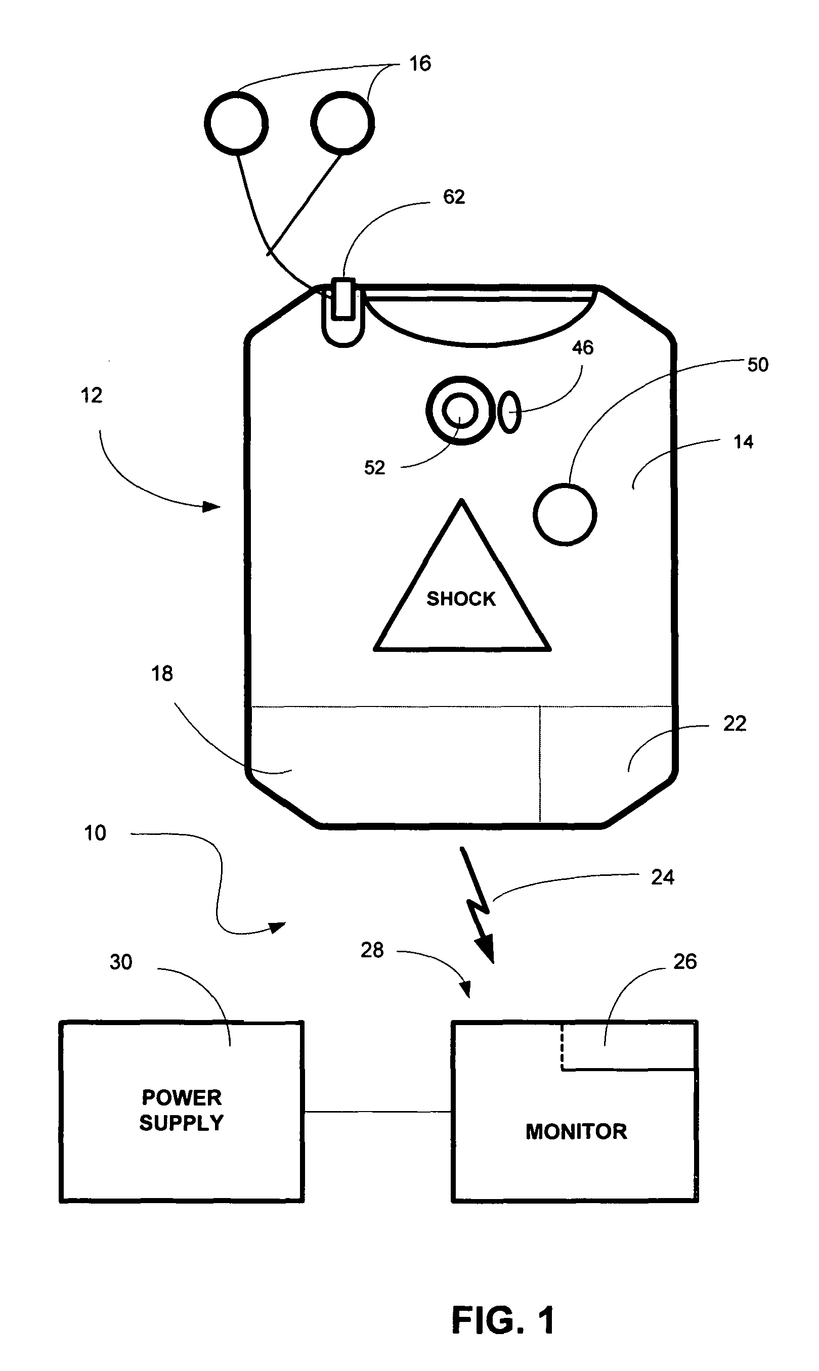 System and method for monitoring external portable medical devices