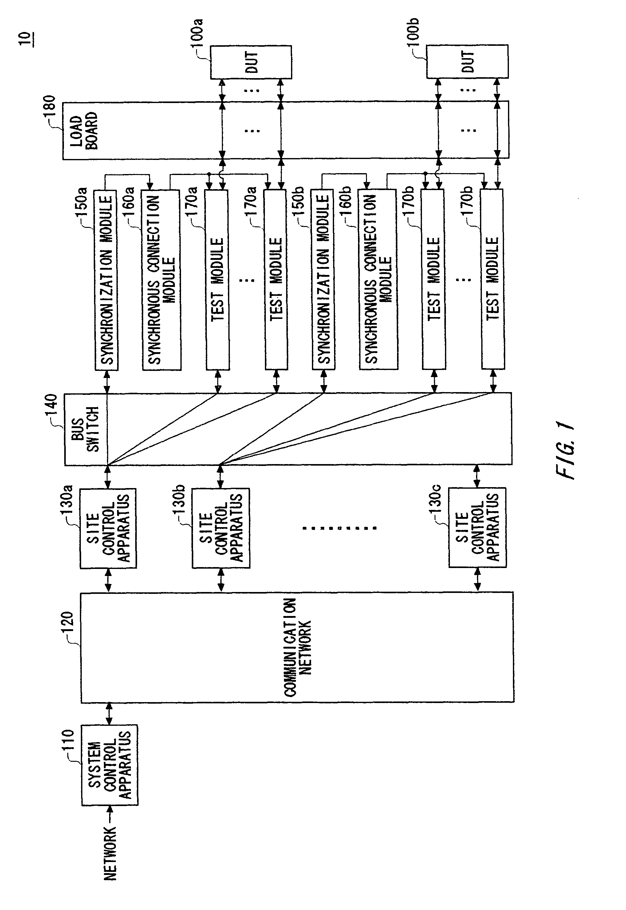 Diagnostic program, a switching program, a testing apparatus, and a diagnostic method