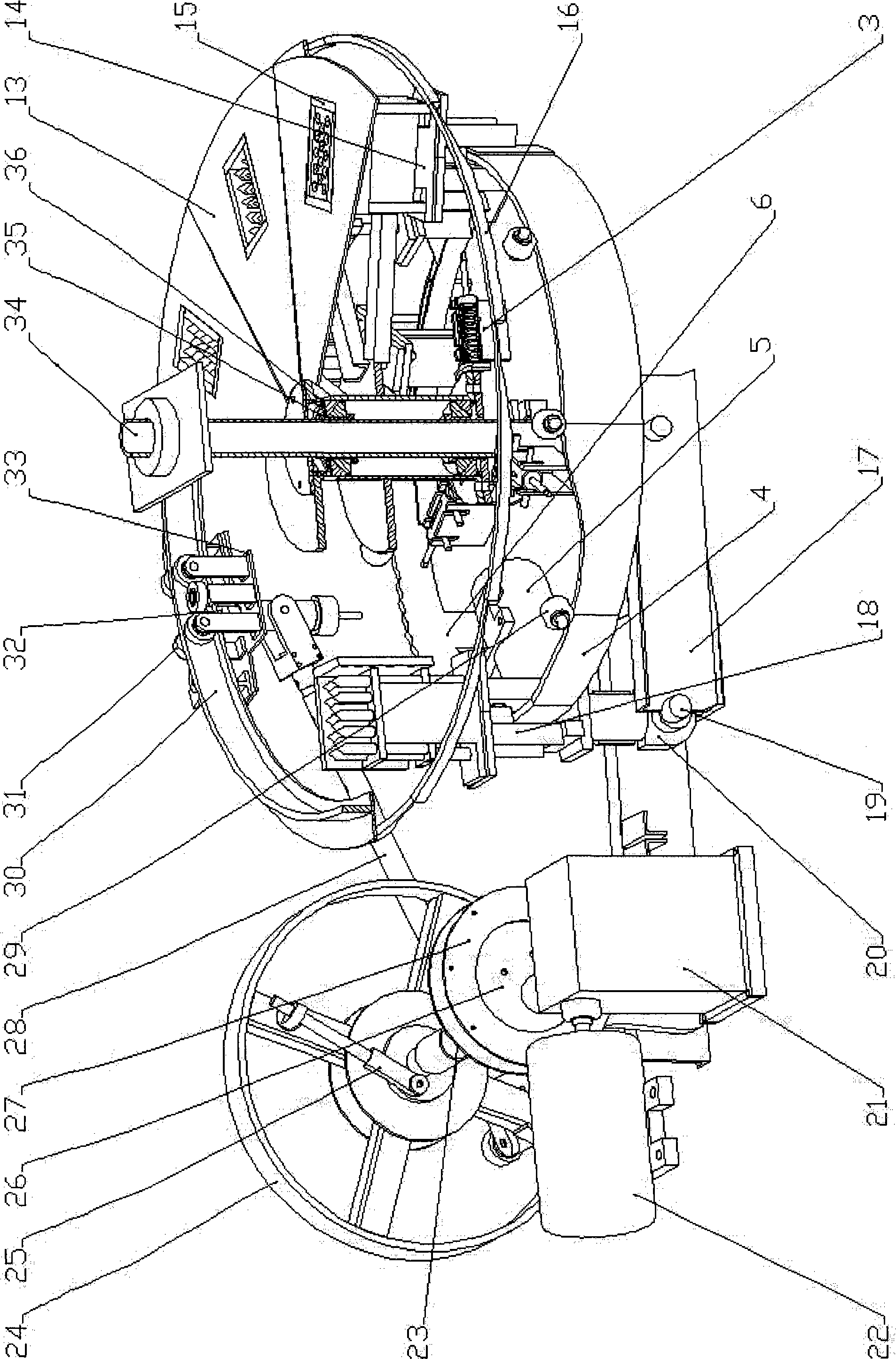 Excitation fluctuation precompressed multi-station compression moulding machine