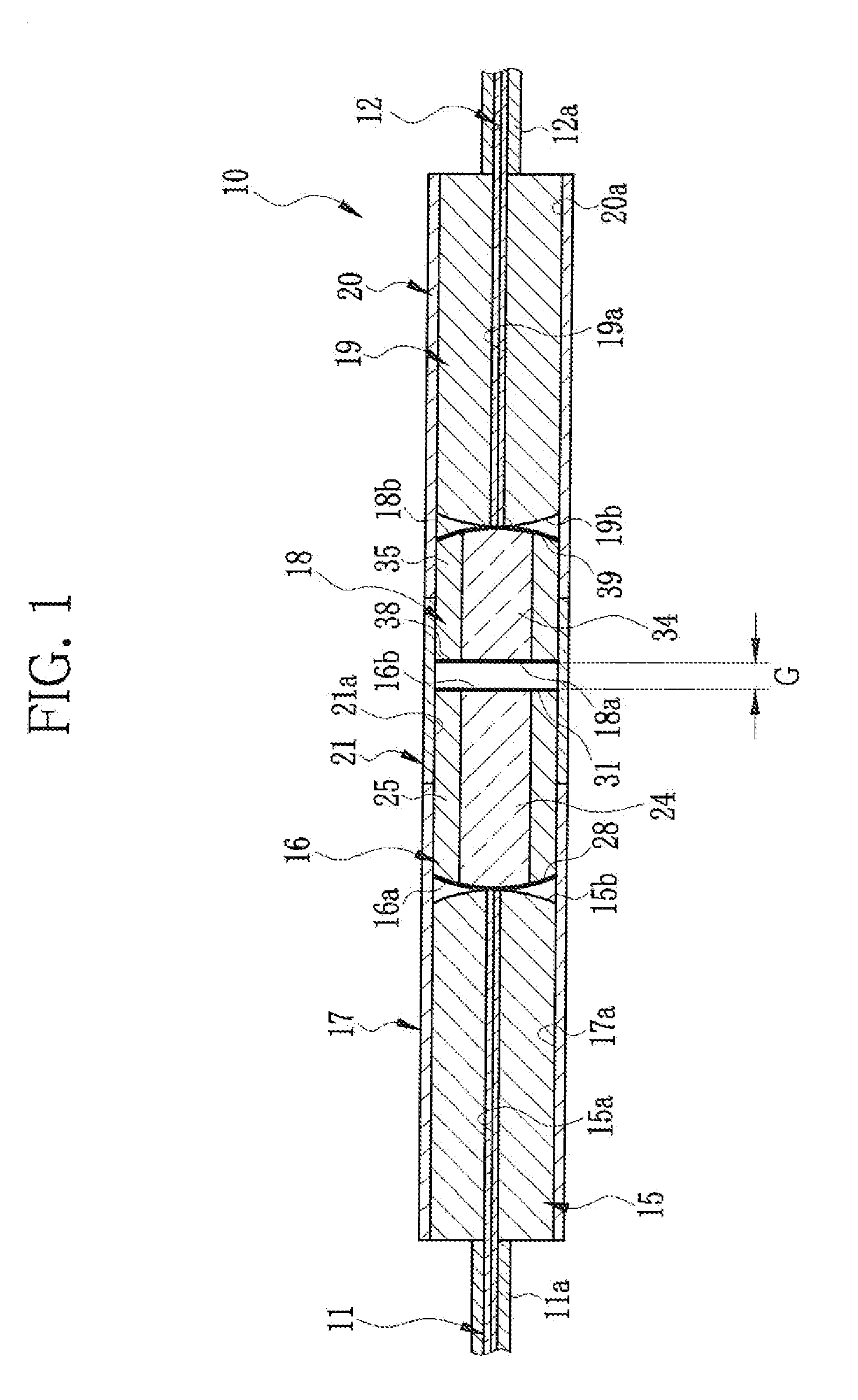 Optical fiber connector and endoscope system using the same