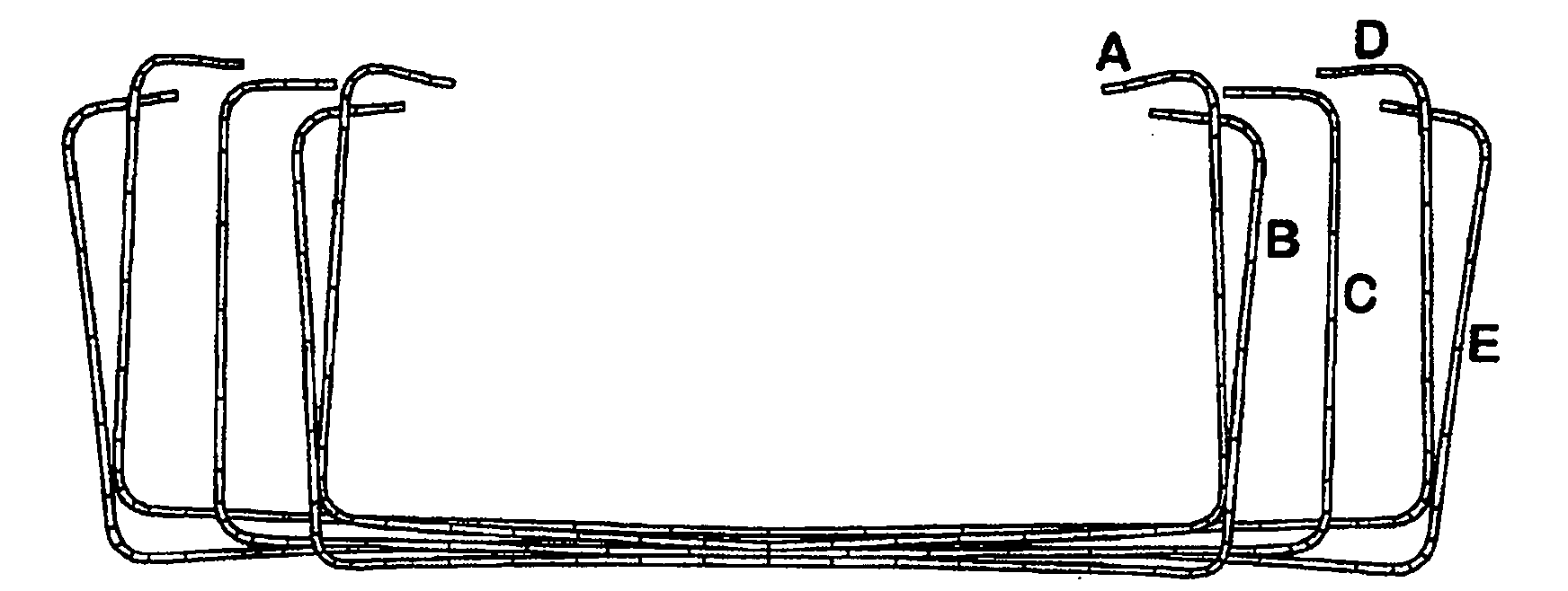 System for cold roll profiling profiles having variable cross-sections