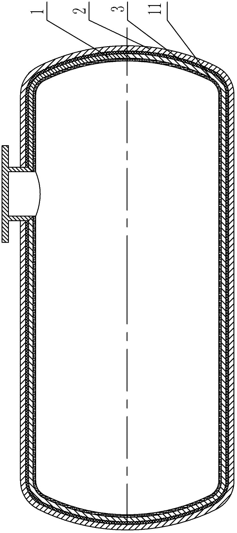 Glass fiber double-layer oil tank