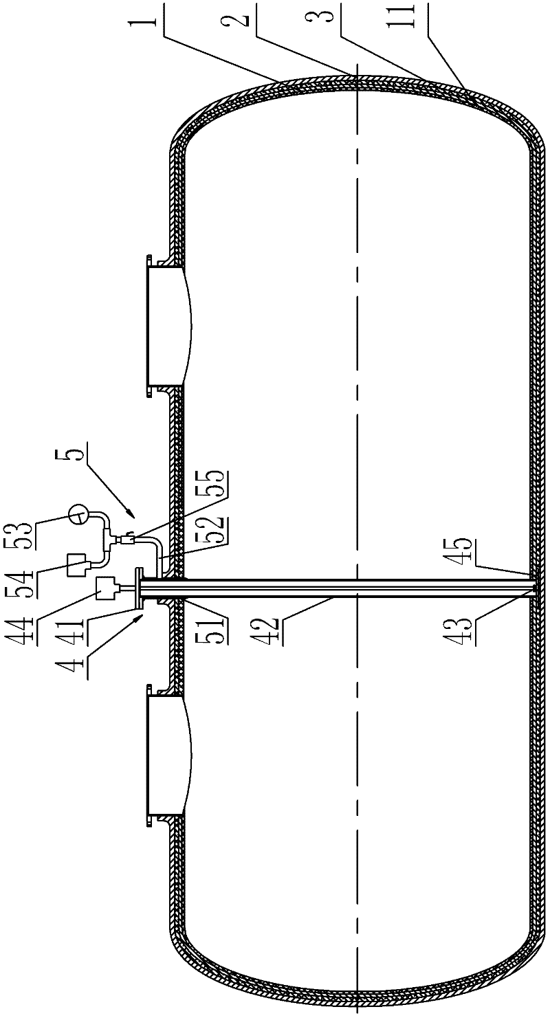 Glass fiber double-layer oil tank